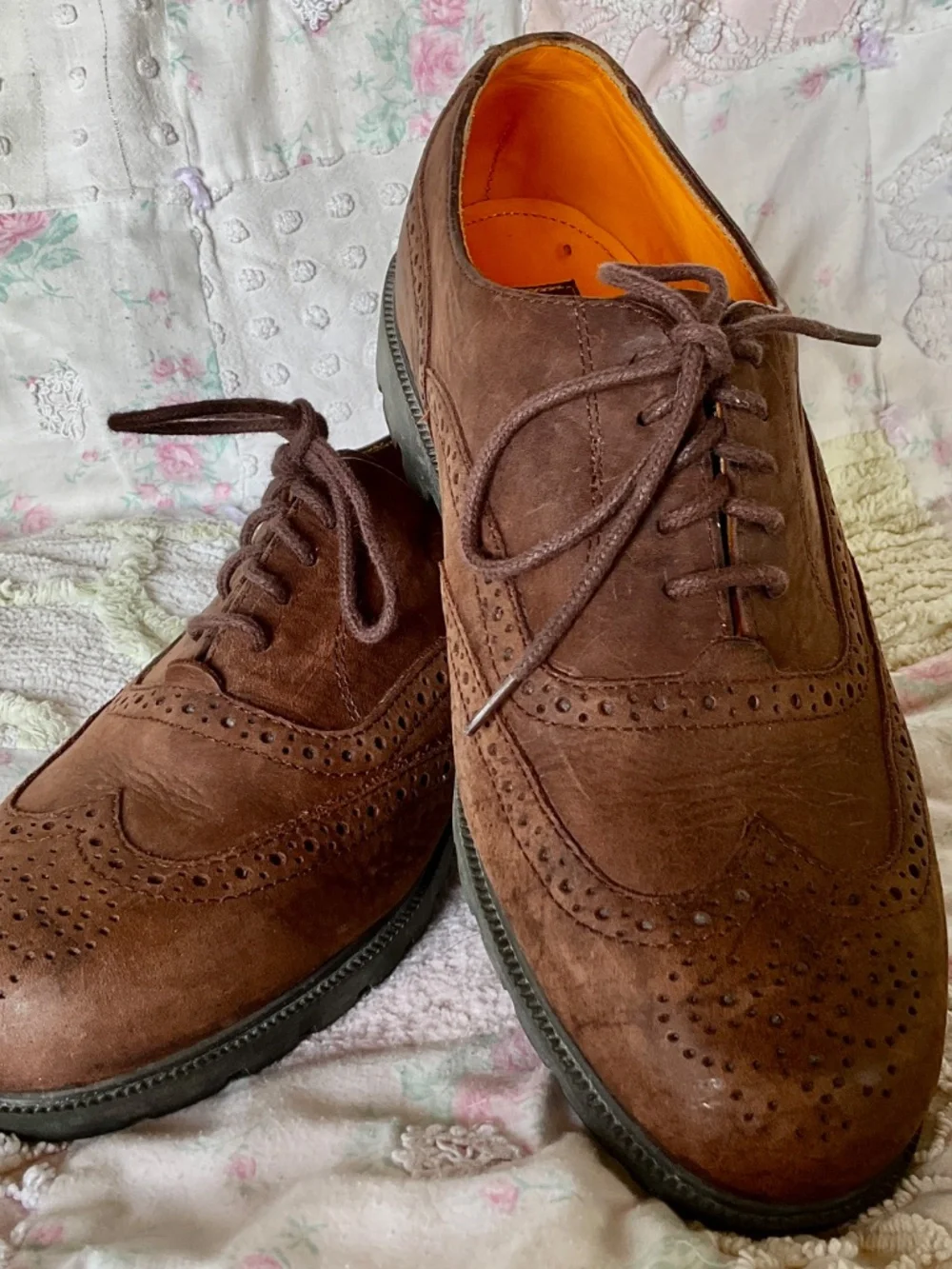 Timberland Men's Waterproof Leather Wingtip Oxford Brogue Dress Shoes Sz 9W